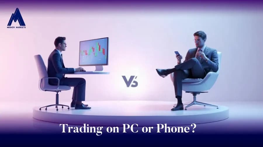 Which one is better, trading on a PC or Phone