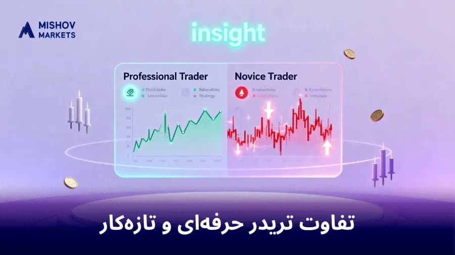 تفاوت تریدر حرفه‌ای و تازه‌کار